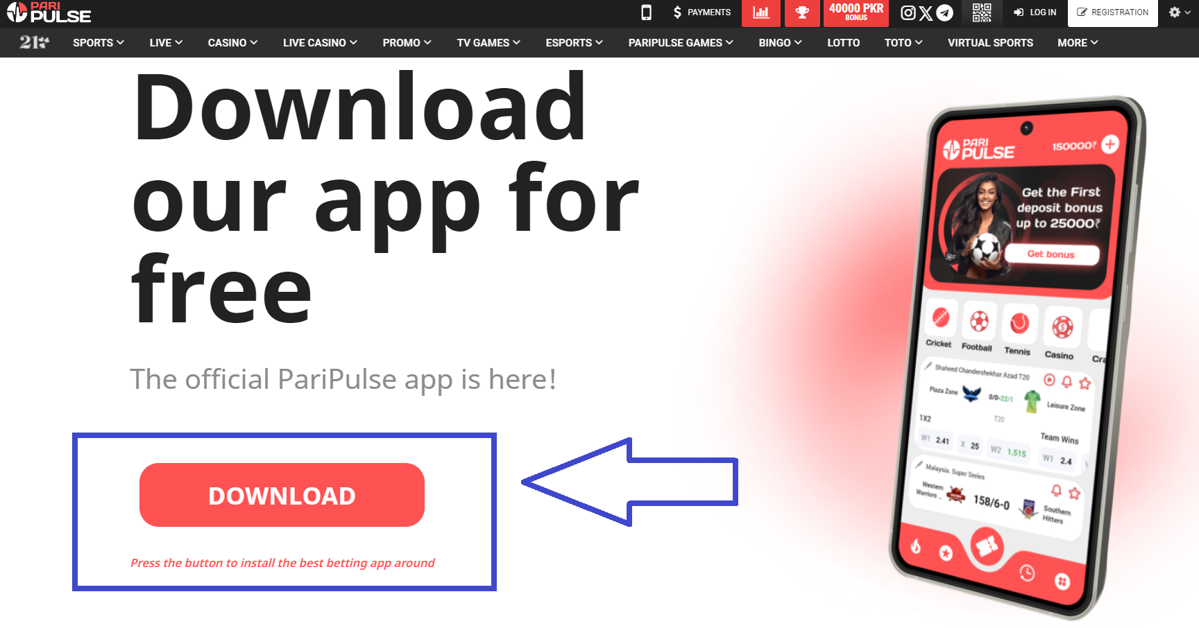 Installation of the utility. Advantages of Paripulse Android application